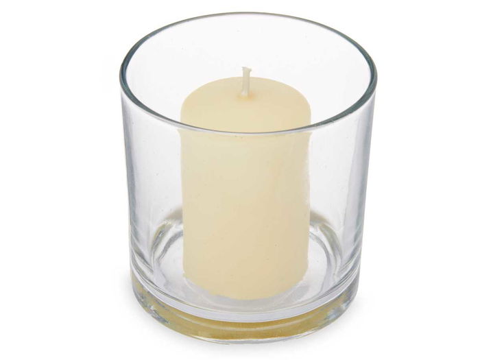 Acorde Portavela Taco Vela Vainilla 10x10x10 cm Amarillo (Set de 6) Acorde Portavela Taco Vela Vainilla 10x10x10 cm Amarillo (Set de 6)