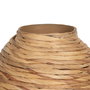 Jarrón Fibra Natural Decoración 26 X 26 X 27 cm