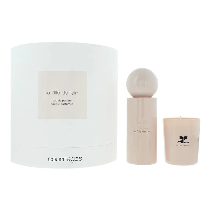 Courrèges La Fille de L'Air Gift Set 100ml EDP + Vela 75g