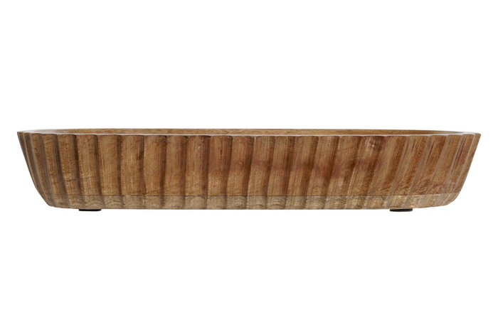 DKD Home Decor Centro de Mesa de Mango Natural 31x15x5 cm
