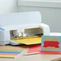 Cricut Smart Paper Bloc de hojas de papel para bellas artes, 10 hojas, 210 g/m², textura alisada, color blanco, 30.5x30.5 cm