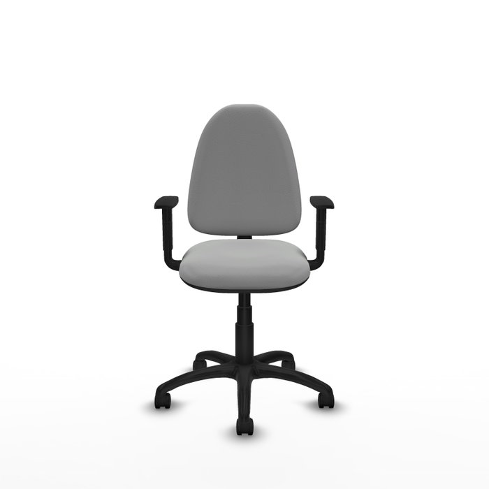 PIQUERAS Y CRESPO Silla de oficina Aýna Gris claro con Brazos 1D