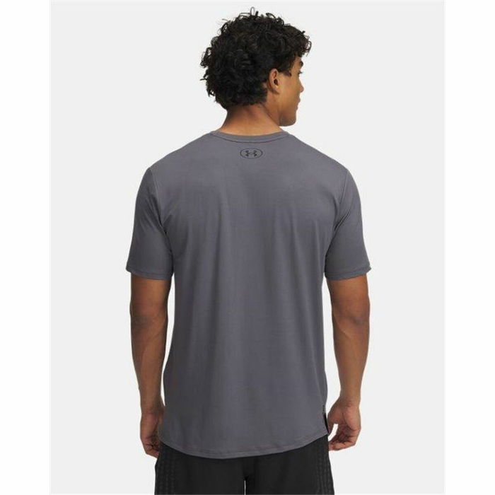 Camiseta de Manga Corta Hombre Under Armour Gris oscuro M/L