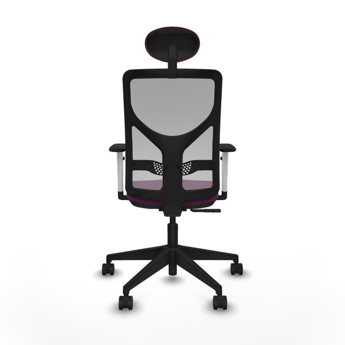 PIQUERAS Y CRESPO Silla de oficina Motilla con mecanismo Sincro, Morado y Gris PIQUERAS Y CRESPO Silla de oficina Motilla con mecanismo Sincro, Morado y Gris