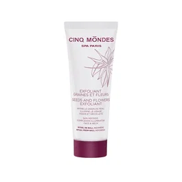 Cinq Mondes Crema exfoliante Seeds and Flowers para Iluminación, 150 ml
