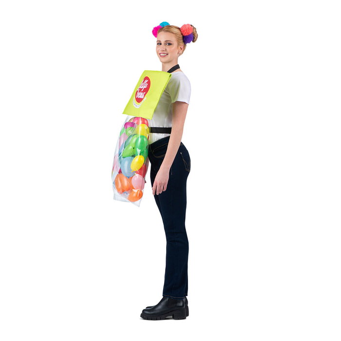 My Other Me Disfraz Bolsa De Gominolas Multicolor con Correas, Globos e Inflador Talla M Adulto My Other Me Disfraz Bolsa De Gominolas Multicolor con Correas, Globos e Inflador Talla M Adulto
