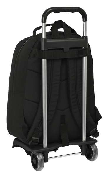 Safta Mochila 305+Carro 905 Reciclado Blackfit8 Zone 32x42x15cm