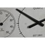DKD Home Decor Reloj de Pared Metal y MDF Surtido de 2 Unidades