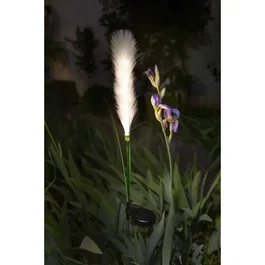 Galix G4515 Decoración Luminosa Energía Solar Plumero