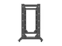 Lanberg Armario Rack Abierto 19 pulgadas 22U 600x800 mm Negro