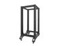 Lanberg Armario Rack Abierto 19 pulgadas 22U 600x800 mm Negro