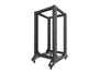 Lanberg Armario Rack Abierto 19 pulgadas 22U 600x800 mm Negro