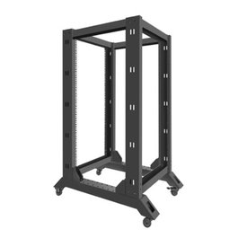 Lanberg OR01-6822-B Armario Rack Abierto 19 Pulgadas 22U Negro
