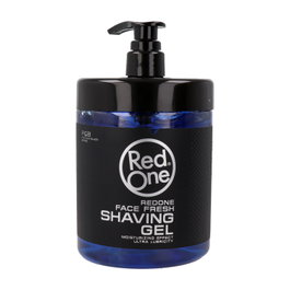 Red One Gel de Afeitar Transparente Face Fresh para Hombre 1000 ml