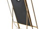 DKD Home Decor Marco de Fotos 10x15 Metal y Cristal Dorado
