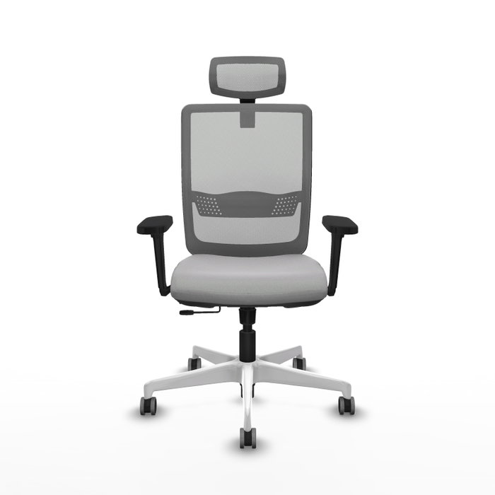 PIQUERAS Y CRESPO Silla de oficina Haches con mecanismo Sincro/Traslack, Gris PIQUERAS Y CRESPO Silla de oficina Haches con mecanismo Sincro/Traslack, Gris