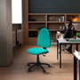 PIQUERAS Y CRESPO Silla de oficina Algarra Azul claro