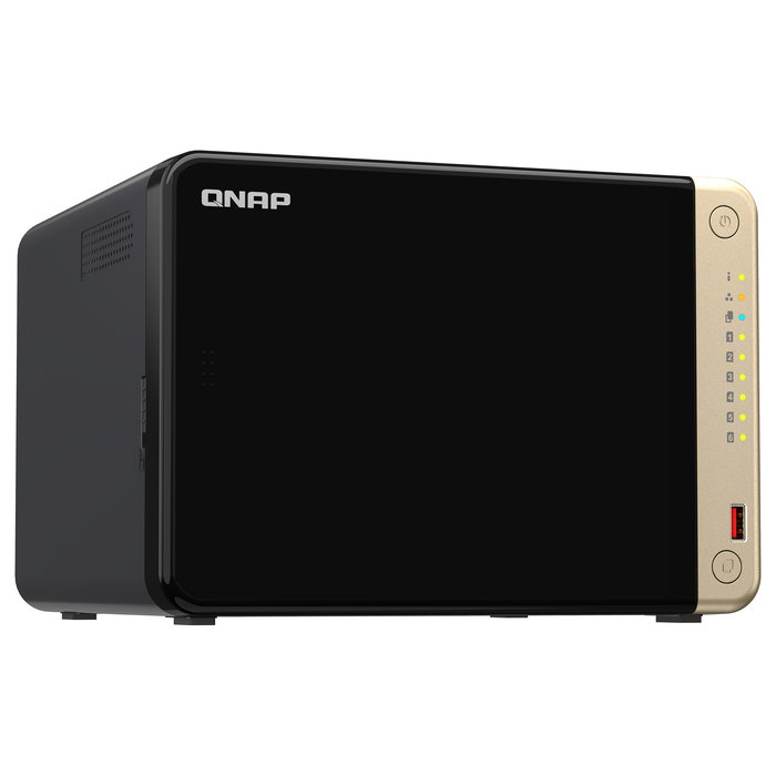 QNAP TS-664-8G Intel Celeron N5095 NAS Torre 6-Bay 8GB DDR4 2.5/3.5/M.2 RAID