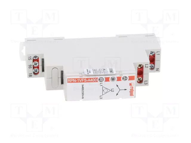 RELPOL RPN-1V Relé de monitorización de tensión trifásica SPDT RELPOL RPN-1V Relé de monitorización de tensión trifásica SPDT
