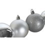 DKD Home Decor Set de 8 Bolas de Decoración Doradas en PVC