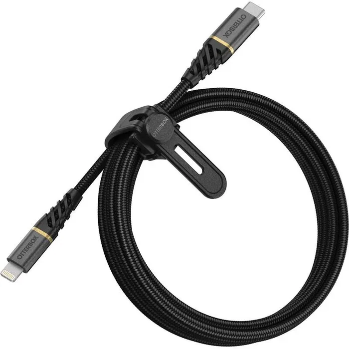Otterbox Cable USB-C a USB-A Premium, 2 metros, Color Negro