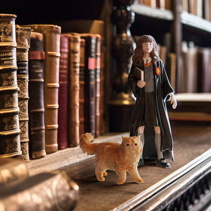 Schleich Hermione y Crookshanks - Gama Harry Potter