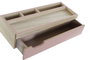 DKD Home Decor Organizador de Paulownia Rosa