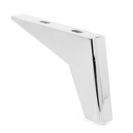 Q&Q Pata metálica modelo Corfu 125 mm acabado cromo