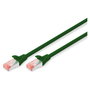 Digitus Cable de conexión CAT 6 S/FTP 1 m Verde