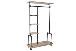 Recibidor Home ESPRIT Marrón Negro 104 x 40 x 175 cm