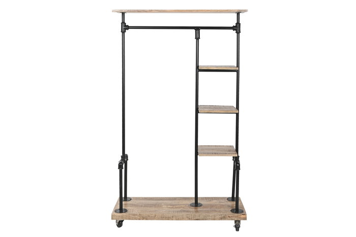 Recibidor Home ESPRIT Marrón Negro 104 x 40 x 175 cm Recibidor Home ESPRIT Marrón Negro 104 x 40 x 175 cm