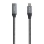 Aisens Cable USB-C a USB-C 3.2 Gen 2x2 de 2m, 100W, 20Gbps, Gris, A107-0636