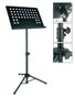 Atril Boston Metal Perforado Negro Bandeja 48X35 cm