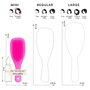 Tangle Teezer MINI ULTIMATE DETANGLER Pink #Pink 1 u