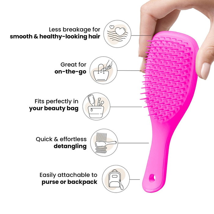Tangle Teezer MINI ULTIMATE DETANGLER Pink #Pink 1 u