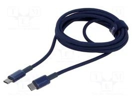 Baseus Tungsten Gold USB-C a USB-C 100W 2m azul