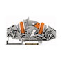 WAGO 282-821 Terminal para cableado
