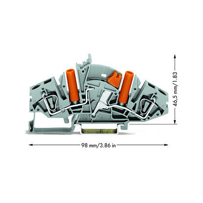 WAGO 282-821 Terminal para cableado