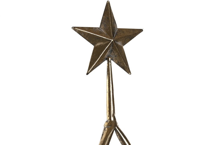 DKD Home Decor Frutero Navidad Árbol Dorado Metal 43 x 79 x 43 cm Expositor DKD Home Decor Frutero Navidad Árbol Dorado Metal 43 x 79 x 43 cm Expositor