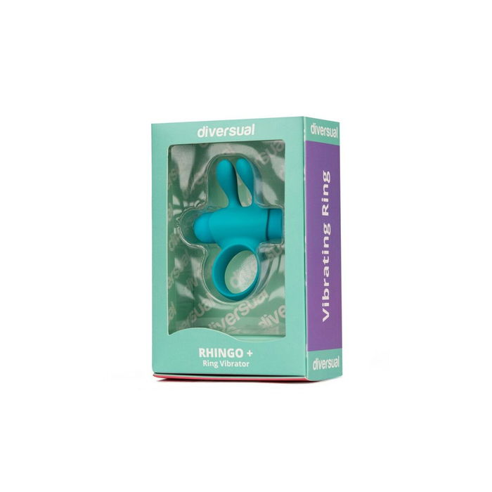 Anillo Vibrador Diversual Turquesa