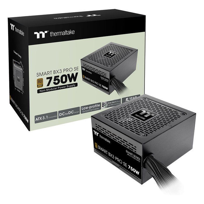 Thermaltake Smart BX3 Pro SE 750W 80 Plus Bronze Fuente de alimentación