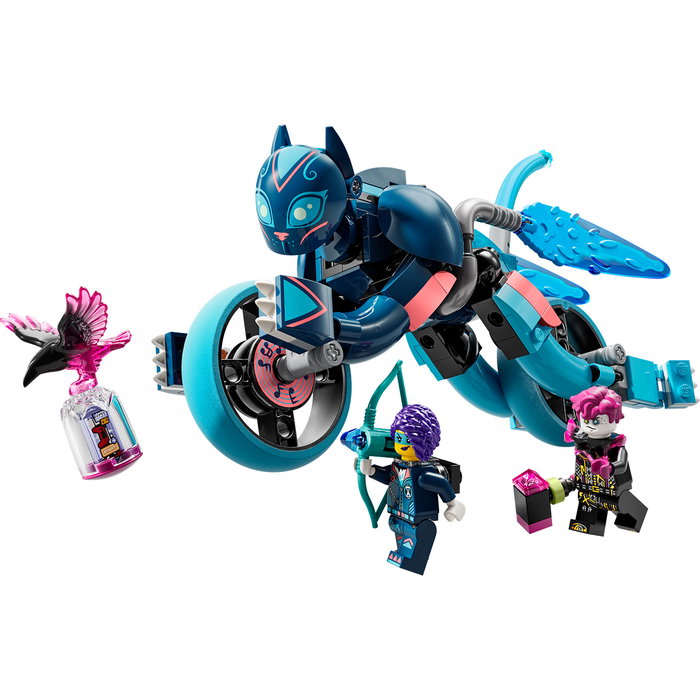 LEGO 71479 Moto Felina de Zoey DREAMZzz - Gato de Juguete Reconstruible 2 en 1, Se Transforma en Moto o Vehículo de Vuelo LEGO 71479 Moto Felina de Zoey DREAMZzz - Gato de Juguete Reconstruible 2 en 1, Se Transforma en Moto o Vehículo de Vuelo