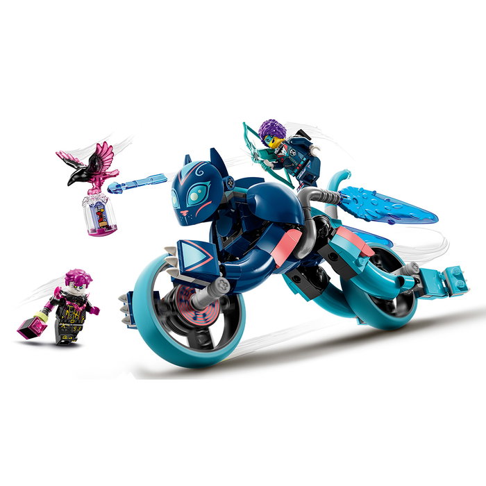 LEGO 71479 Moto Felina de Zoey DREAMZzz - Gato de Juguete Reconstruible 2 en 1, Se Transforma en Moto o Vehículo de Vuelo LEGO 71479 Moto Felina de Zoey DREAMZzz - Gato de Juguete Reconstruible 2 en 1, Se Transforma en Moto o Vehículo de Vuelo