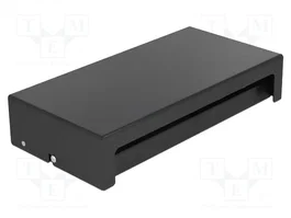 DeLOCK Panel de conexiones Keystone de 12 puertos negro, Metal