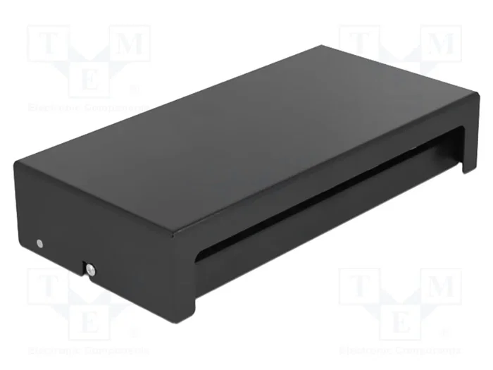 DeLOCK Panel de conexiones Keystone de 12 puertos negro, Metal