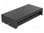 DeLOCK Panel de conexiones Keystone de 12 puertos negro, Metal