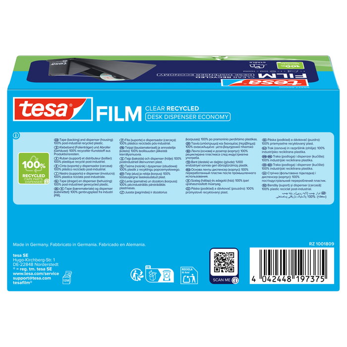 Tesa Tischabroller negro
