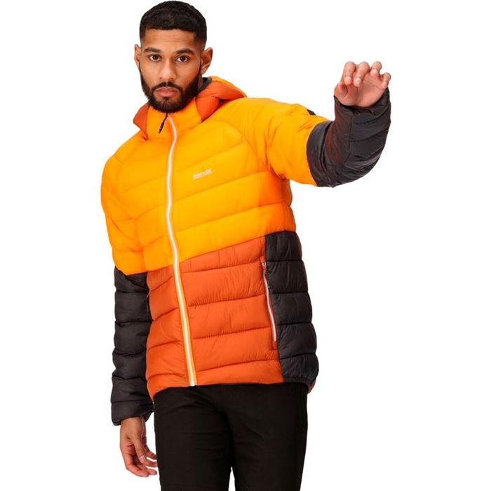 Chaqueta Deportiva para Hombre Regatta Harrock II Naranja Oscuro