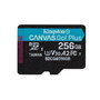 Tarjeta de Memoria Micro SD con Adaptador Kingston SDCG4/256GBSP 256 GB
