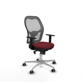 PIQUERAS Y CRESPO Silla de oficina Jorquera Granate y Gris